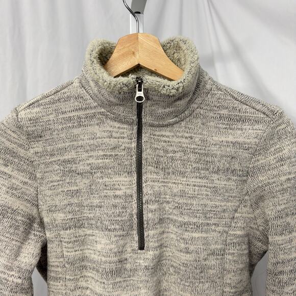 Kuhl Alaska 1/4 Zip Pullover Sweater Womens Size Small Gray Heathered - Picture 5 of 11
